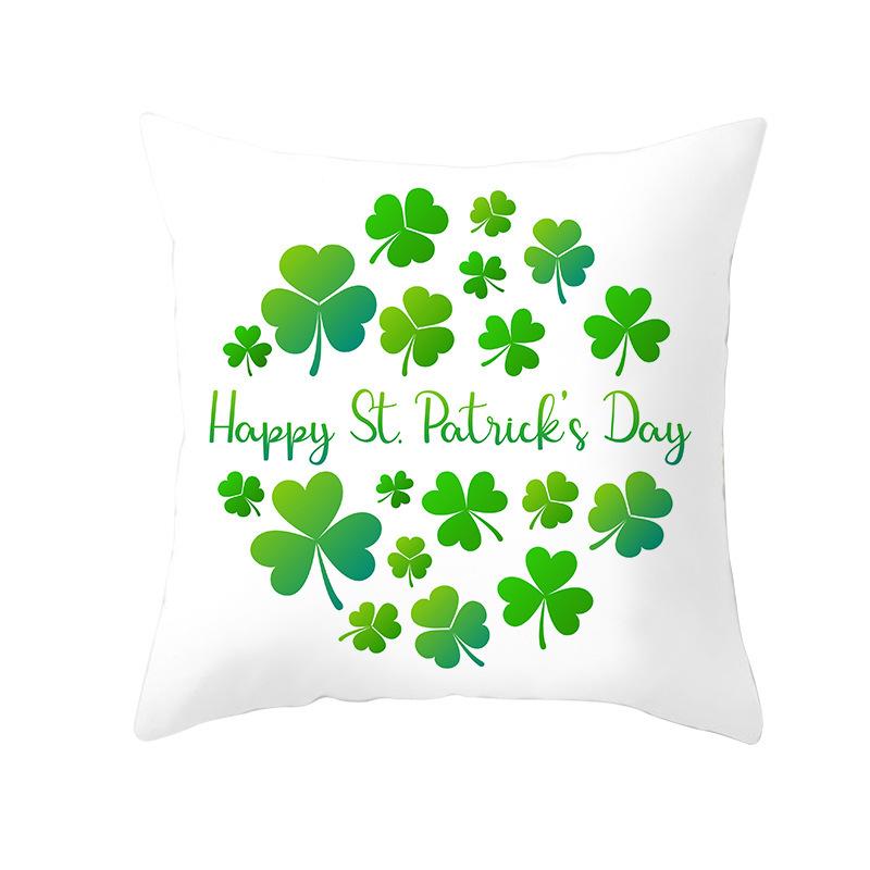 St. Patrick's Day Pillow Case Irish Pillow Case Home Decoration Sofa Pillow Ins Style Pillow