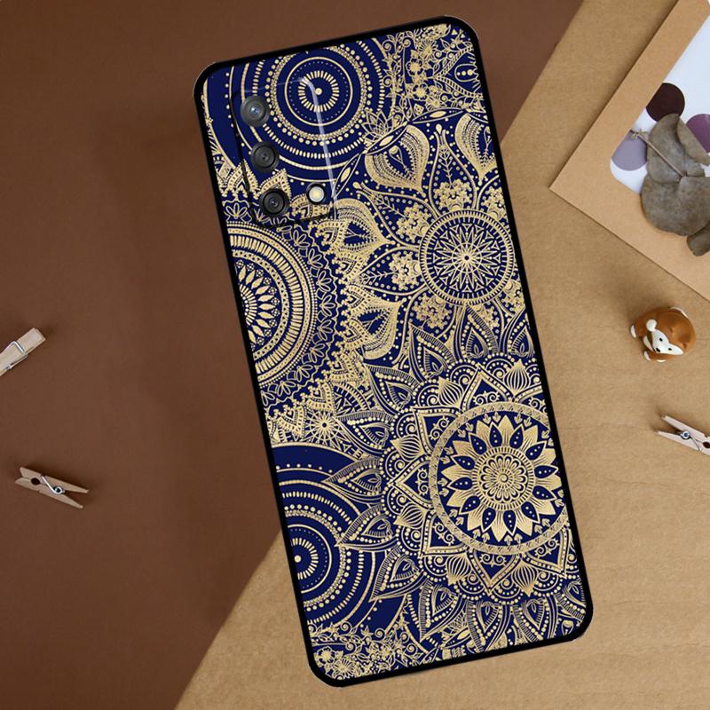 Mandala Mandala For Oppo A80 A60 A40 A74 A94 A54 A18 A38 A58 A78 A98 A16 A76 A96 A15 A57S A17 A77 Phone Case