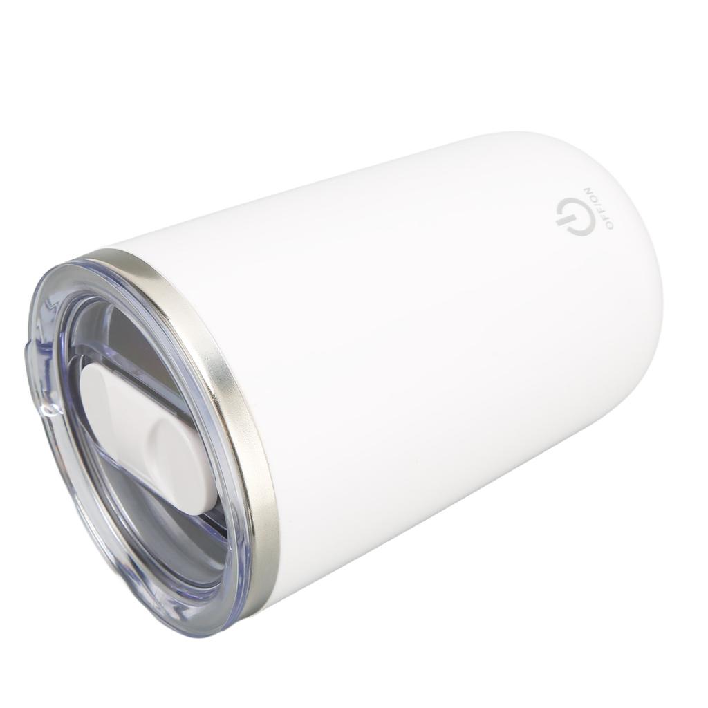 Self Stirring Mug High Speed Low Noise Stainless Steel Automatic Mixing Cup 350ml White