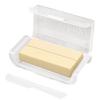 Butter Dividing Storage Box with Lid Kitchen Butter Keeper Cheese Container with Cover Butter Splitting Box Enduring