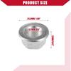 90305PAAA01 90305P0G003 Power Steering Pump Pulley Nut for Honda Accord 1995-2012 for Honda Civic 1996-2011 / Inner/Durable Metal/ 1 Pcs Silver Tone