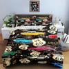 Classic Cars, Route 66 Bedding, Duvet Cover Sets, Duvet Covers, Pillowcases, Birthday Gifts (1 * Duvet Cover 2 * Pillowcases, Without Duvet Insert)