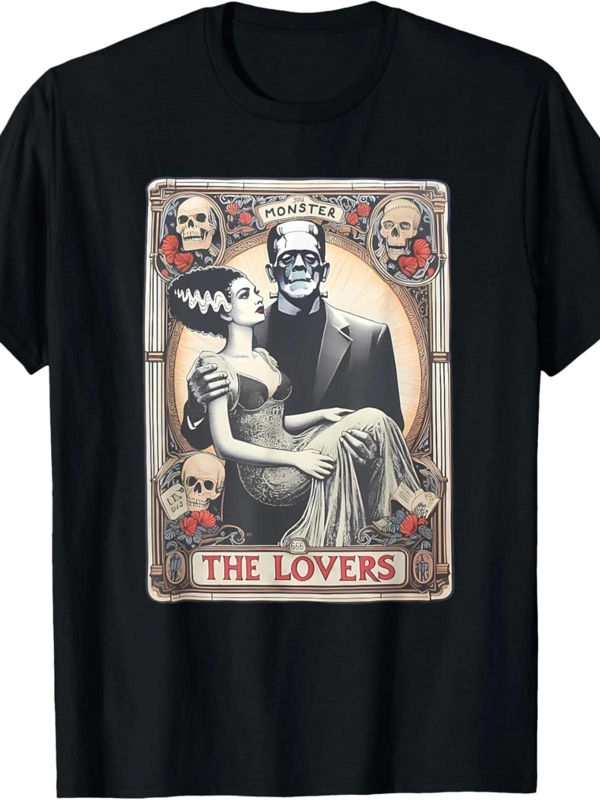 T-Shirt - Unisex Adults - Black - - Short Sleeve, Casual Crew Neck Short Sleeve XL