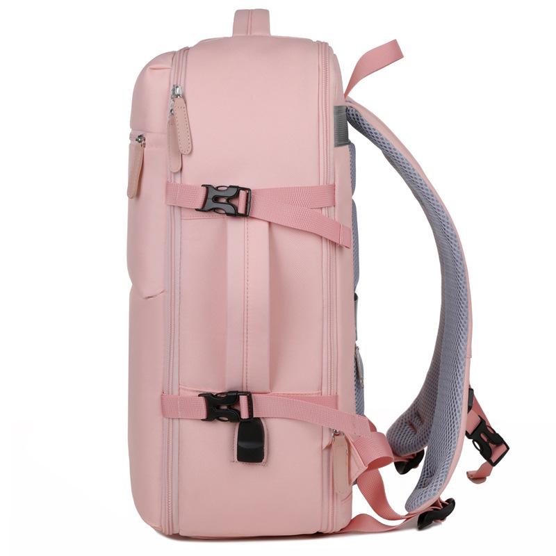 Unisex Cross-Border Casual Expandable Travel Backpack - Multi-Function Business & Commuter Bag