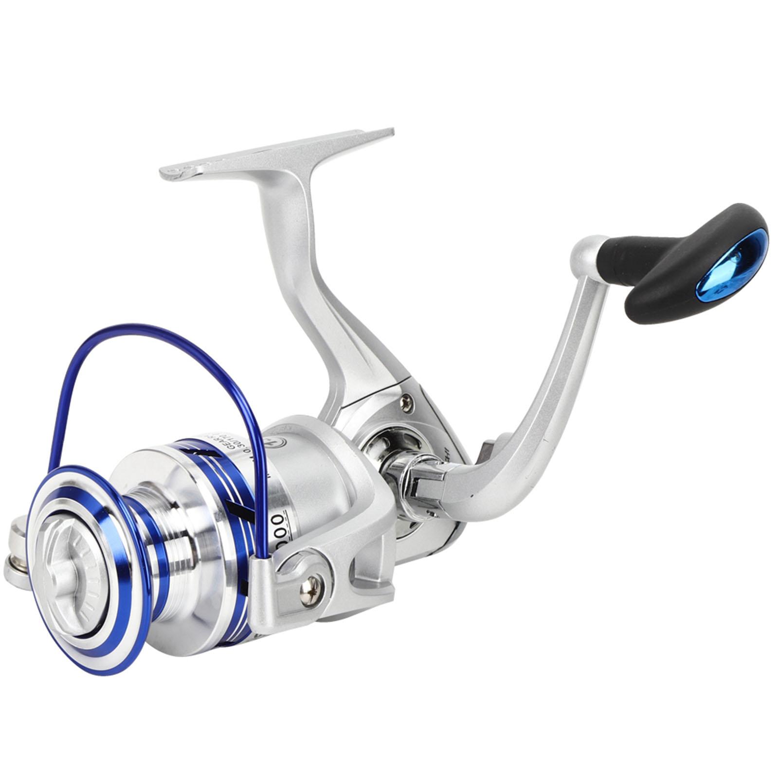 

Portable Lure Reel Sea Rod Fish Line Wheel Rock Raft Fishing Tackle All Metal SpoolAL7000