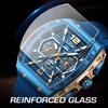Mens Watches Top Brand Luxury Military Quartz Watch For Men Fashion Silicone Waterproof Chronograph Clock Male Montre Homme