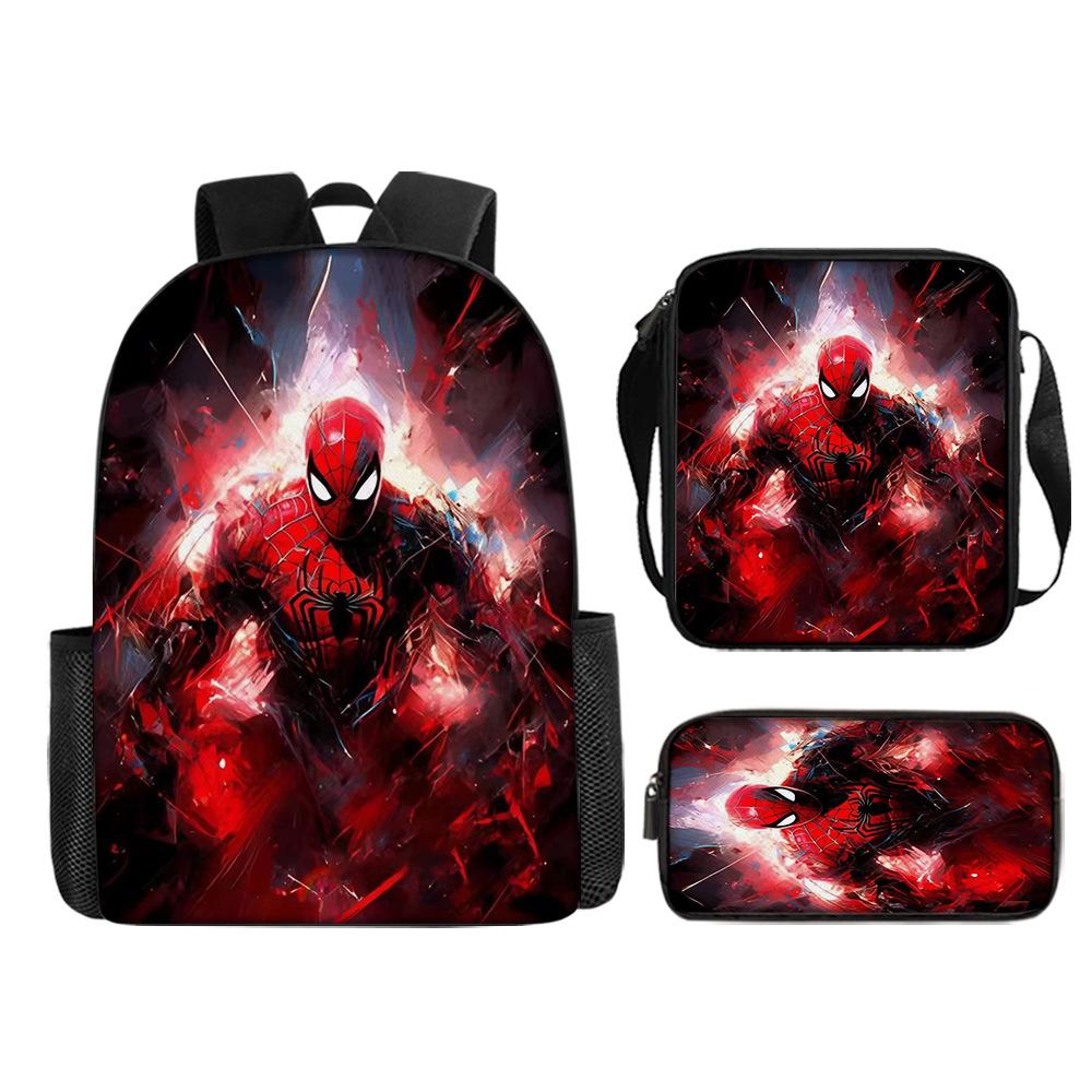 Primary And Secondary School Schoolbag Backpack Cartoon Backpack Sixth Grade Schoolbag Satchel Pencil Case