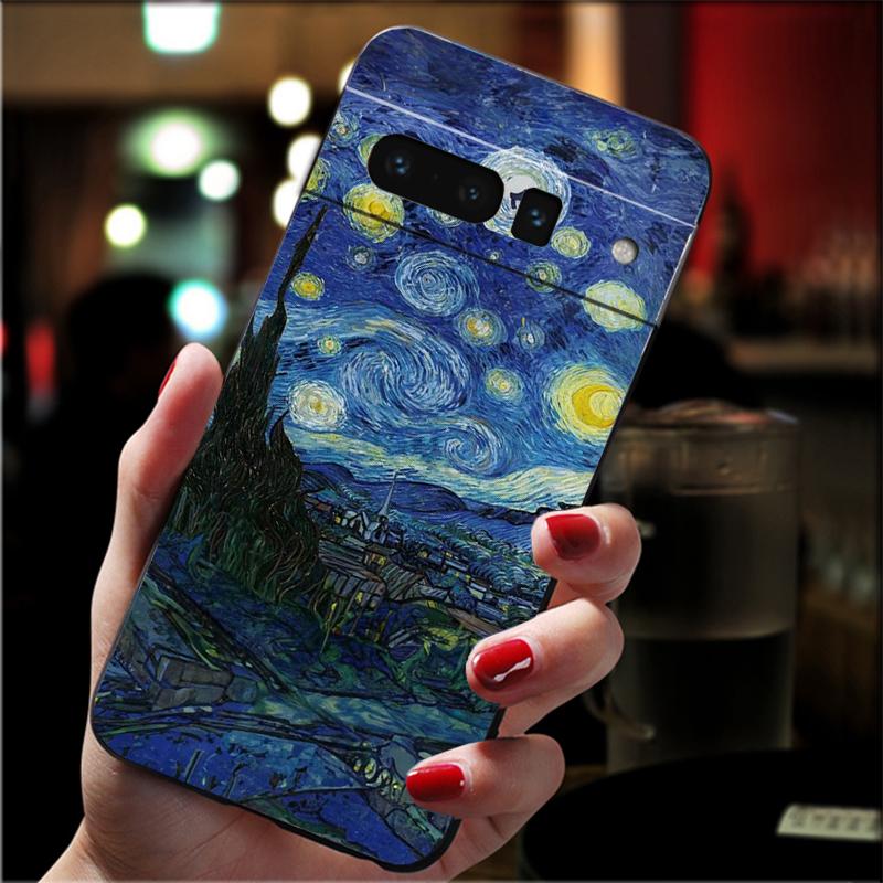 

Van Gogh Sunflowers Cat Phone Case For Google Pixel 10 Pro 9 Pro XL 9A 8 7 6 Pro Pixel 8A 7A 6A Pixel 8 7 6 5 Google Pixel 7 Pro