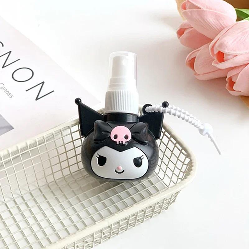 Kawaii Anime Sanrio 50Ml Spray Bottle Kuromi Cinnamoroll My Melody Student Travel Portable Cosmetics Perfume Alcohol Press Bottl