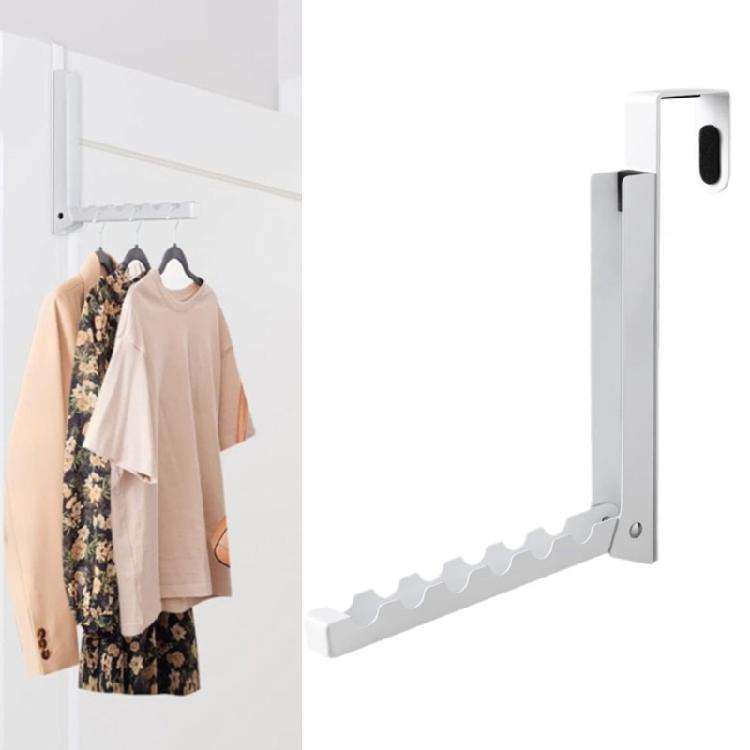 Laundry Room Hanging Rack Over The Door Hook Laundry Room Hanging Rack Folding Clothes Hanger Easy To Install