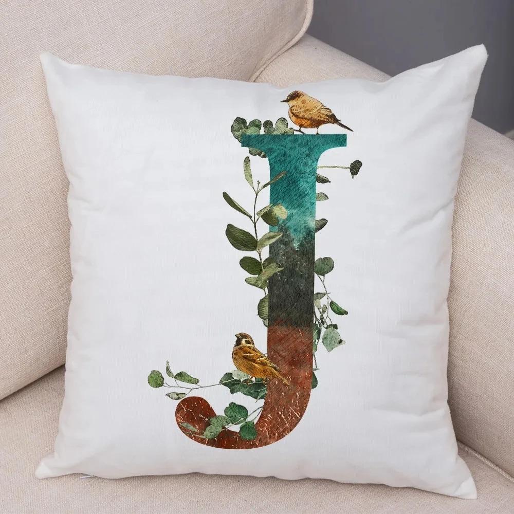 Cartoon Animal Letter Decorative Pillowcase Car Ornaments Office Living Room Sofa Home Pillowcase