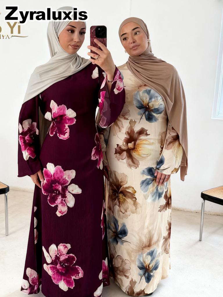 Floral Print Maxi Dress for Women