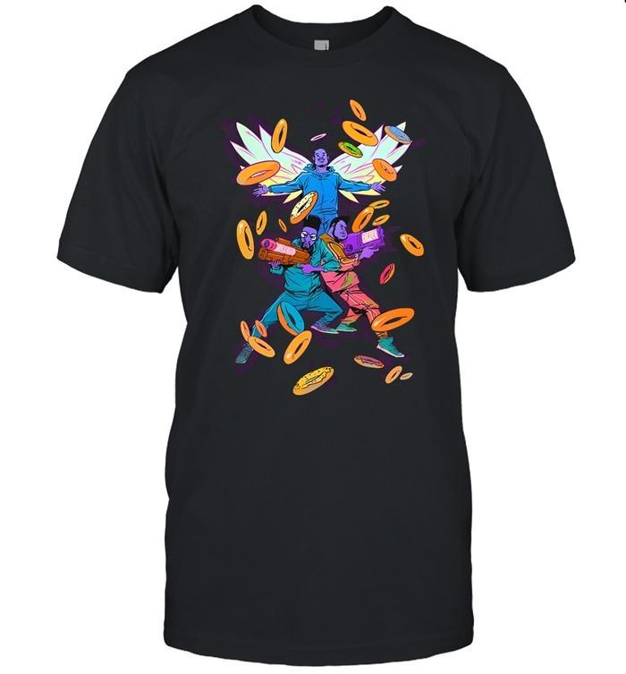 De La Soul X Sanford Greene Shirt Rap Music Graphic Tee Concert Fan Gift Unisex T-Shirt S