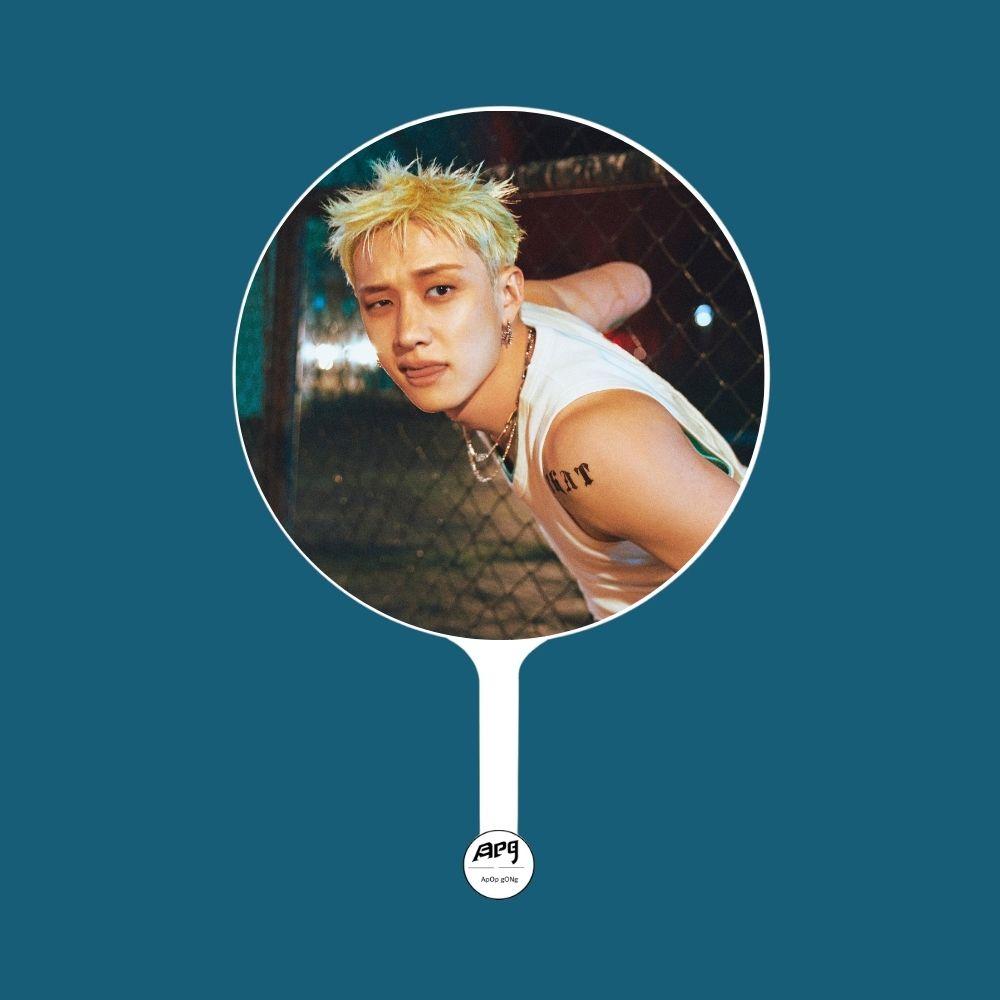 Stray Kids × ApopGong(DIES & DAS)exklusives IMAGE PICKET B ver Bangchan black