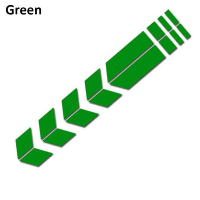 Reflective Sports Car & Motorcycle Decal, 34*5.4cm, Car Stripe/Mudguard Sticker