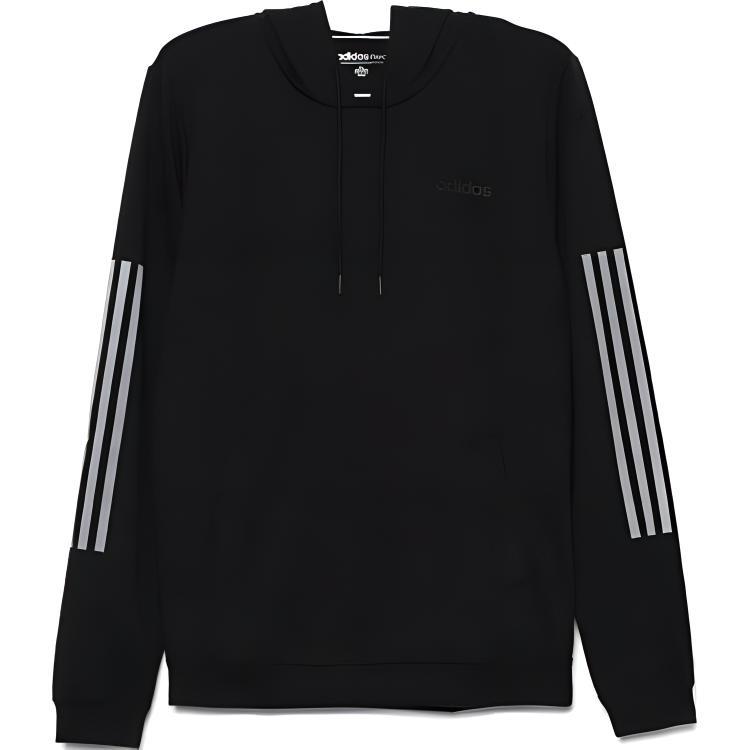 adidas neo Ce 3s Hdy Sports Casual Hooded Sweater Men s Black DM4256 S