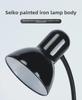 LED Iron Table Lamp: Eye Protection, Foldable Design for Bedrooms and Offices