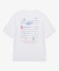 Noseupeiseu Nt7Us68B Men'S Wordline Ex Short Sleeve T-Shirt White