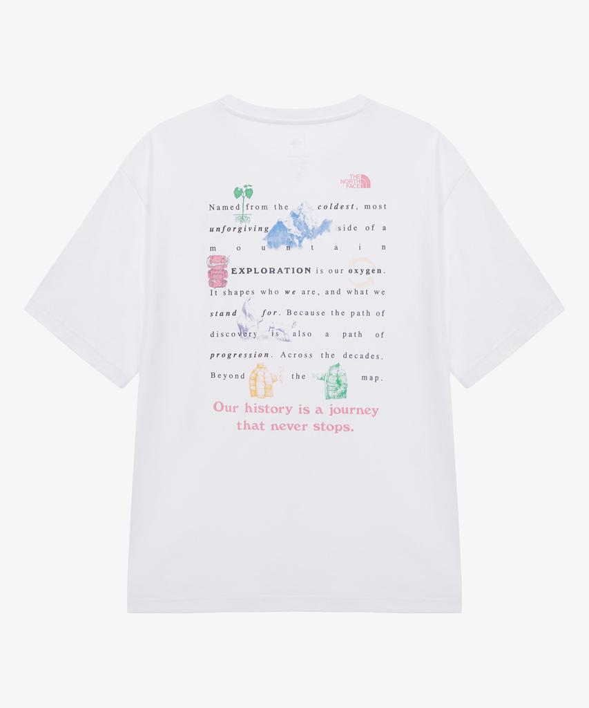 Noseupeiseu Nt7Us68B Men'S Wordline Ex Short Sleeve T-Shirt White