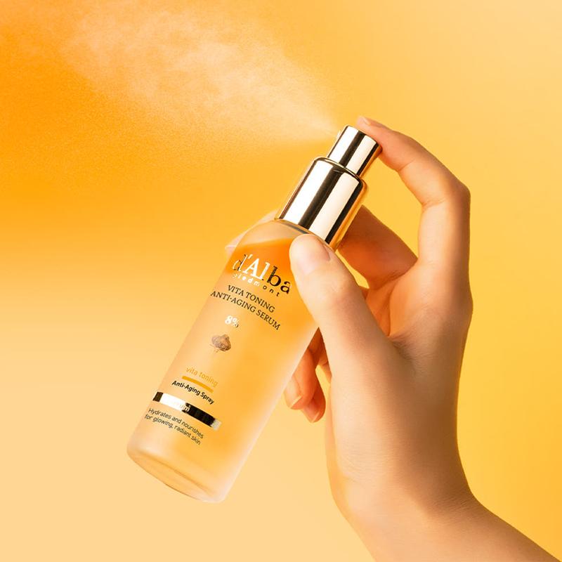 d'Alba Vita Toning Serum w Sprayu Przeciwstarzeniowy 8% 70ml
