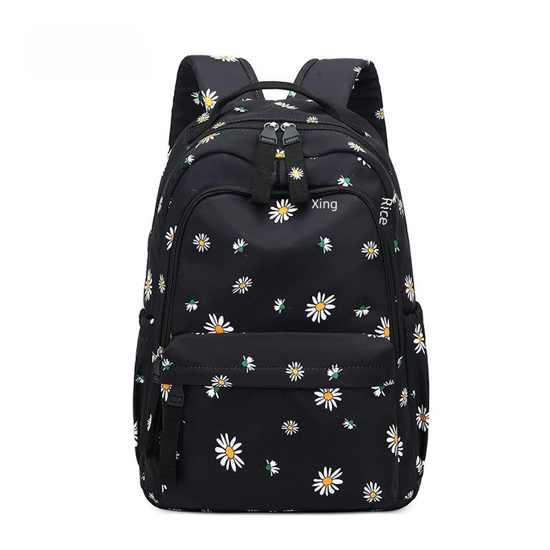 2024 New Large-Capacity Backpack for Junior & Senior High School Girls - Lightweight & Simple Design