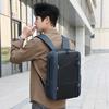 Schoolbag1011 Simple Fashion Casual Backpack New Business Commuter Backpack College Student Computer Storage Schoolbag Male