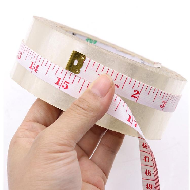 Body Measurement Sewing Tailor Craft Vinyl Ruler Has Inches Scale on Revers