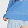 New MLB College Style Series Knitwear Unisex Sky Blue 3AKPV0134-07SBD