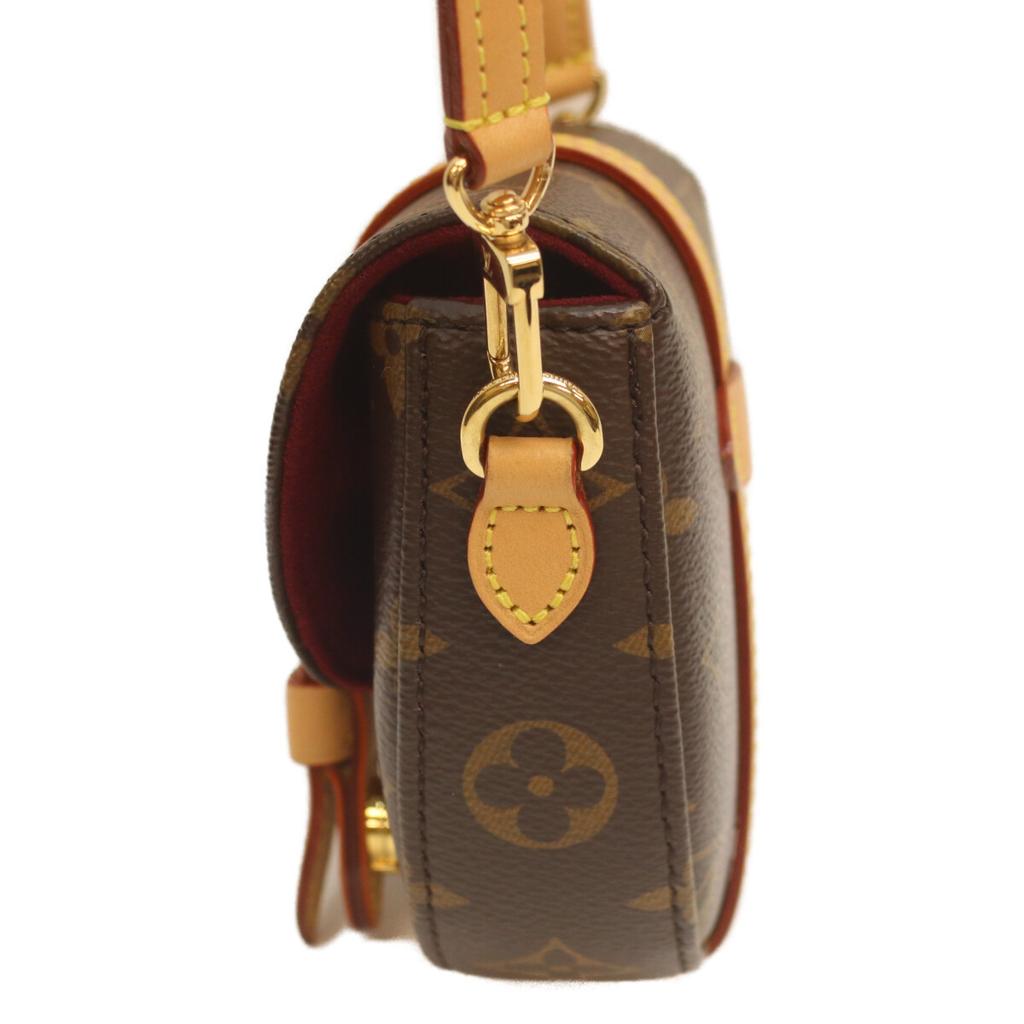 LOUIS VUITTON M46643 Monogram Micro Chantilly Shoulder bag BrownUsed