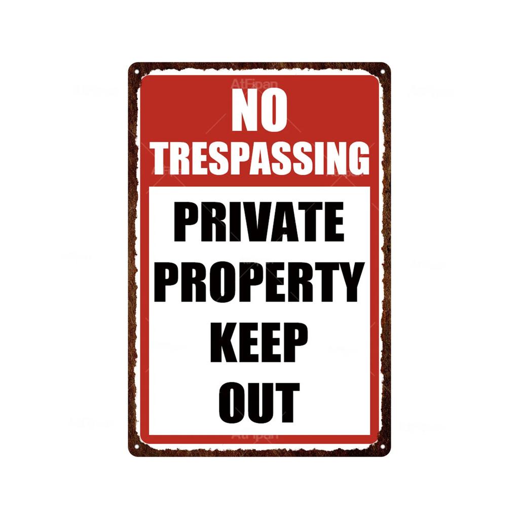 Vintage Warning Tin Sign  DO NOT DISTURB Metal Decorative Plaque Iron Painting Wall Decor for Man Cave Room Cafe Park