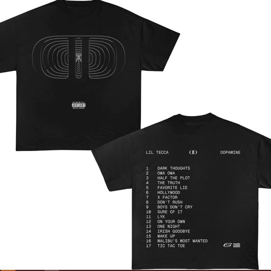 Dopamine Lil Tecca T-shirt size S-5XL XXXL
