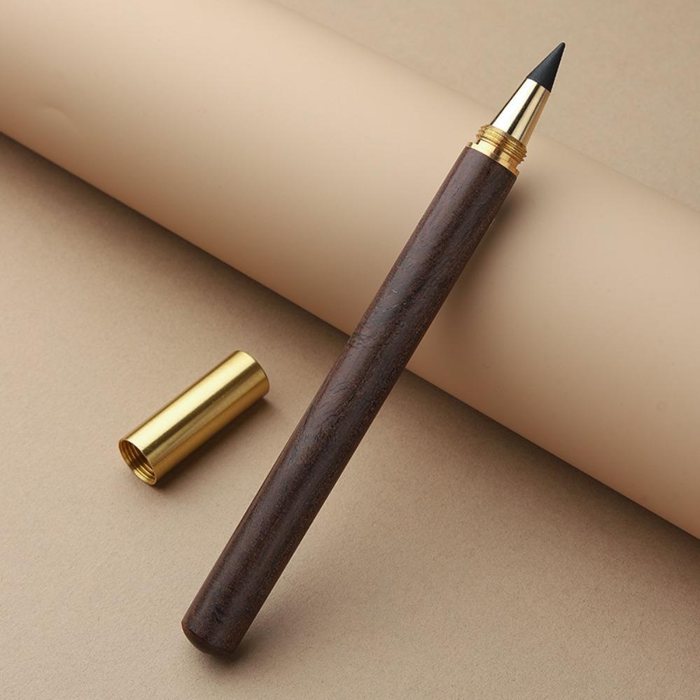 

Durable Wooden Pencil No Ink Non-Sharpening Unlimited Writing Pencil Infinity Pencils Stationery