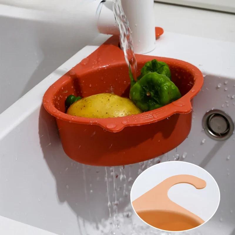 სამზარეულოს ნიჟარის სადრენაჟე ფილტრი, ნარჩენების ფილტრი, გედის ფორმის ჩამოსაკიდი ბოსტნეულის სარეცხი სადრენაჟე, სამკუთხა შესანახი თარო