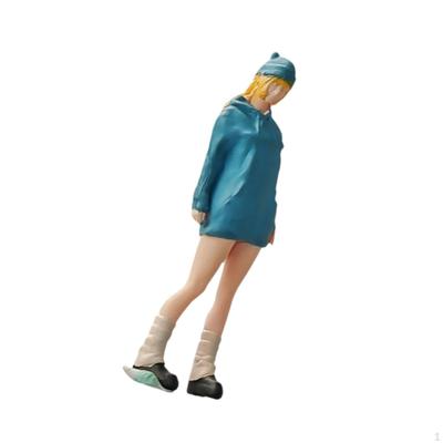 1:64 Scale Girl Figure, Miniature Scene Collections, S Micro Landscape Layout, DIY Projects