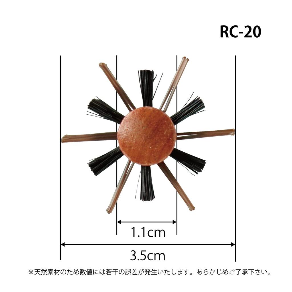 Sanbi Industrial Roll Made in RC Series 12 Brush, Japan, (35mm Diameter, Lines, RC-20)