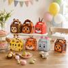 12 Pack Farm Animal Party Boxes with Handles, Candy Gift Boxes for Kids Birthday and Christmas Party Favors