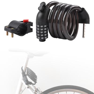 Bicycle Cable Lock Accessories Combination for Skateboards Gate Outdoor