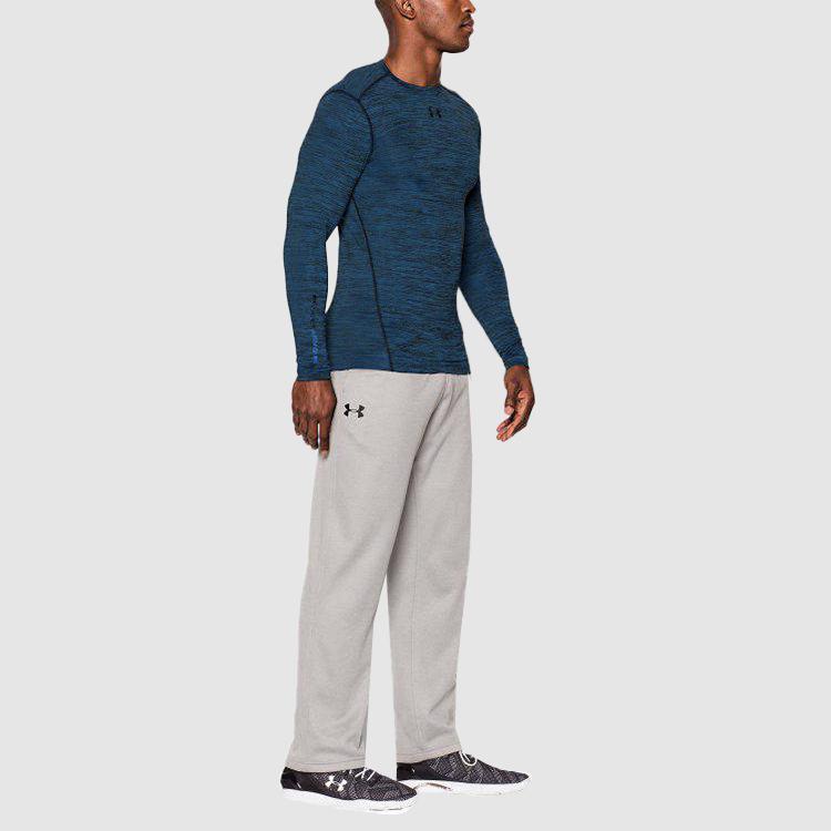 Under Armour Coldgear Training Compression Fitness Shirt Men Tops Blue 1265655-405