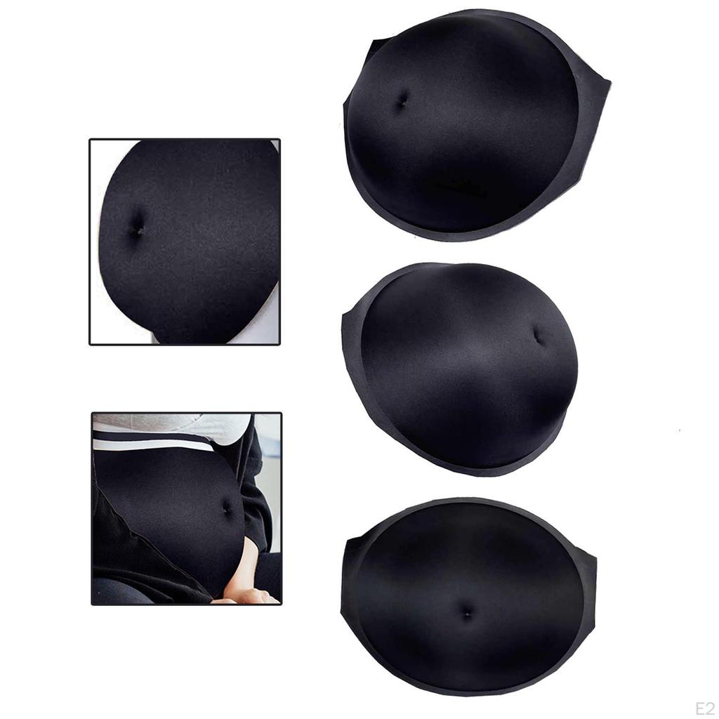 Belly Costume False Baby Tummy Artificial Lifelike for Props Acr