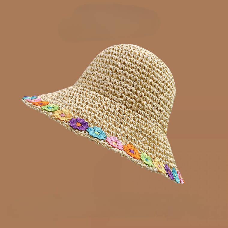 

DIMANAF 2025 Летняя женская шляпа Женская модная пляжная шляпа One Size