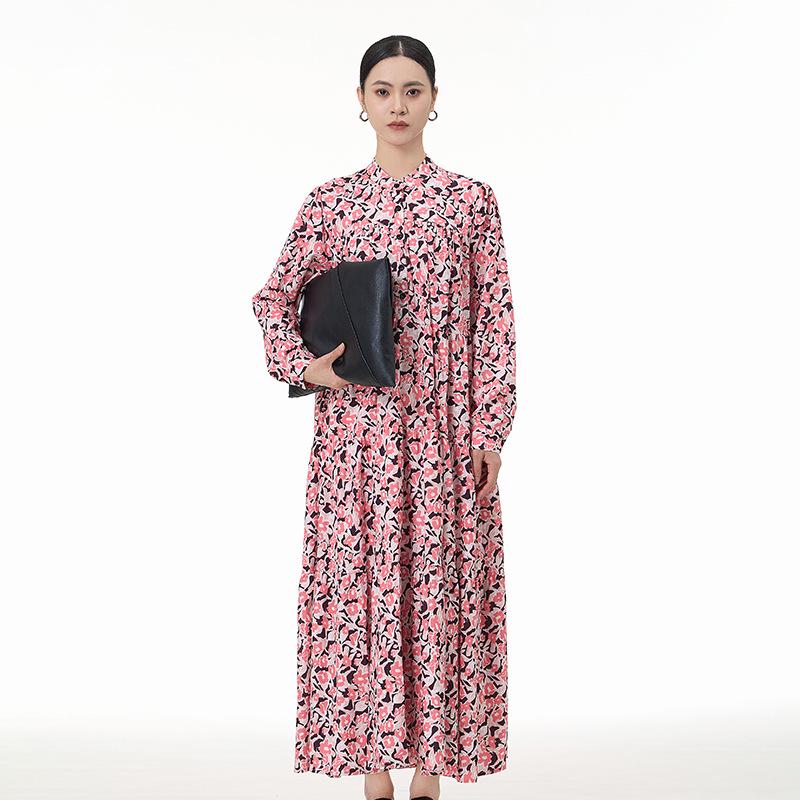 Bohemian Retro Loose Slimming Dress - Plus Size Women s Spring 2026 Collection One Size