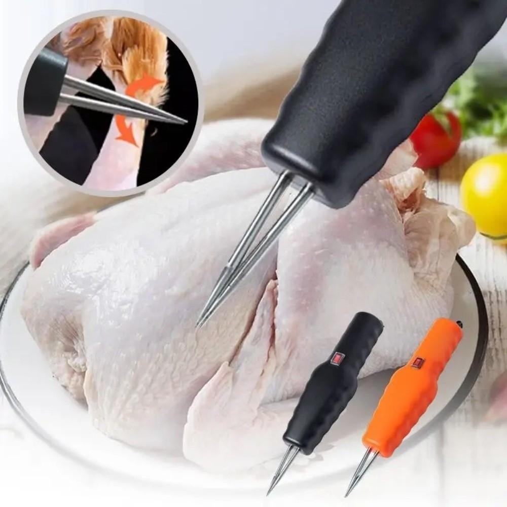 Ergonomic Electric Poultry Plucker Powerful Motor Feather Removal Plucker  Kitchen Gadget