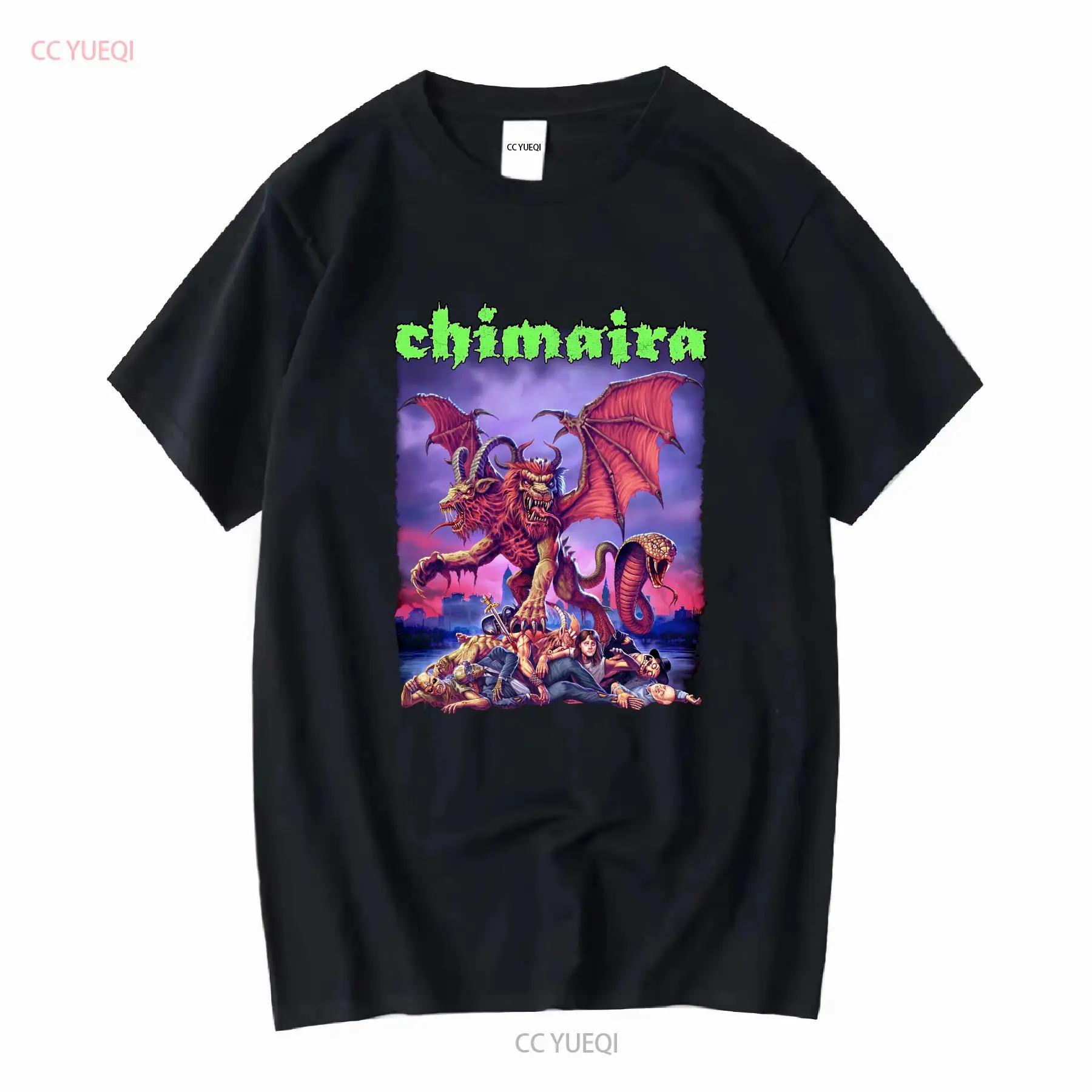 Chimaira Retro Thrash Black S 234XL T Shirt family NG2017 long or short sleeves vintage Washed Soft Slightly Versatile S разноцветный