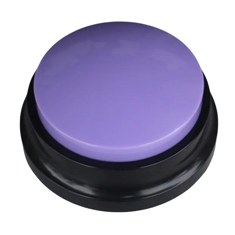 Dog Communication Buttons Voice Recording Button for Pet Training Buzzer Record Playback Funny Gift for Talking Pet Random Color