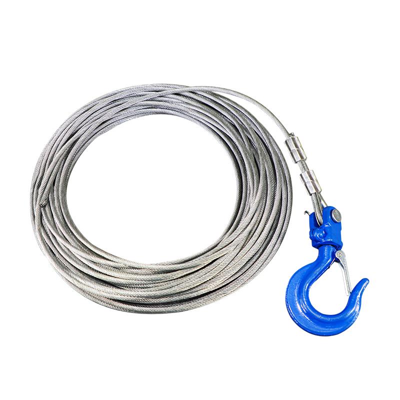 Anti-Rotation Steel Wire Rope with Soft Core for Electric Hoist and Outdoor Crane Use