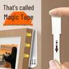 Traceless No-Drill Removable Picture Hanging Tape with Easy-Pull Magic Buckle