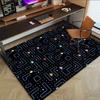 1pc Pacman Maze Adventure Carpet for Playroom Bedroom Living Room Sofa Home Decor,kids Game Area Rug Non-slip Floor Mat Y730140