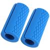 1 Pair Thick Barbell Grips Thick Anti Slip Gym Weight Bar Grips for Weightlifting Fitness Exercise for Muscle Builder Blue