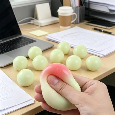 Farbwechselnder Stressball Quetschspielzeug Angstlinderung Marmeladenball Sensorisches Spielzeug Handübung Entspannungsspielzeug Party Mitgebsel