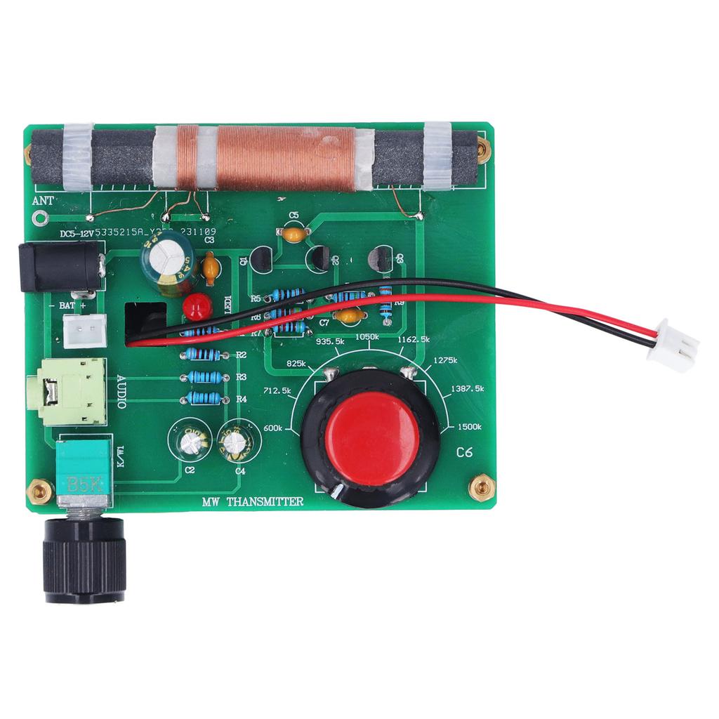 AM-Sender Einfache Installation Batteriebetrieben Breite Anwendung Amplitudenmodulationssender LED-Anzeige für SDR
